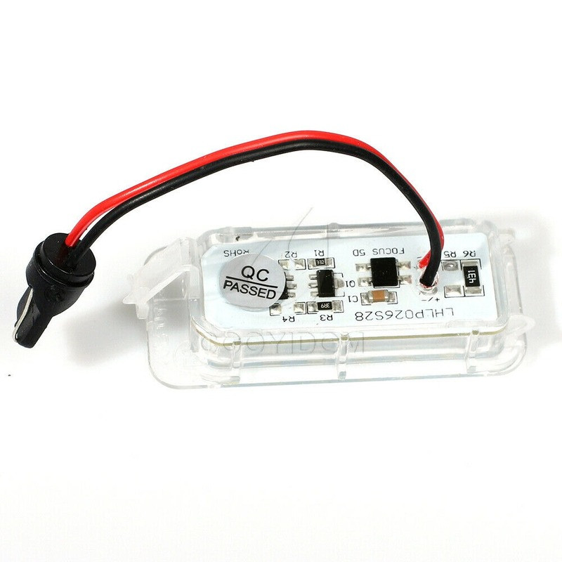 LED license plate light For Ford Focus Fiesta Mondeo MK4 Kuga Galaxy