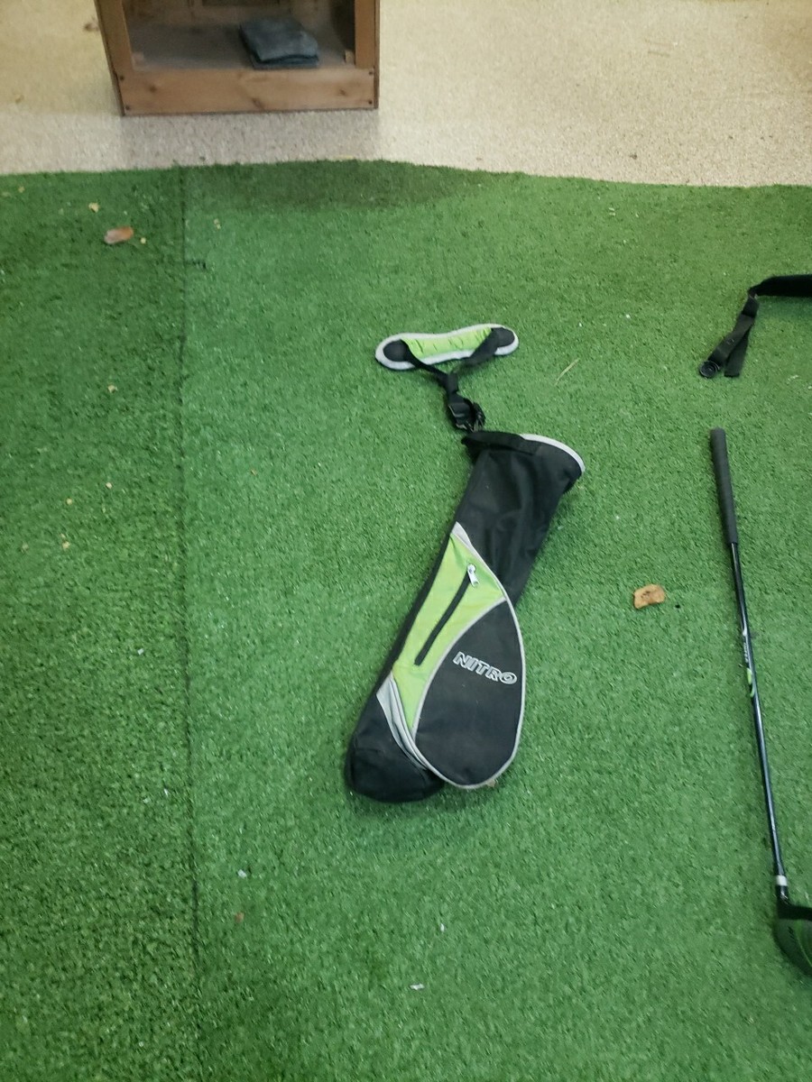 Nitro Crossfire Junior Golf Clubs & Bag RRH 5 Piece Set