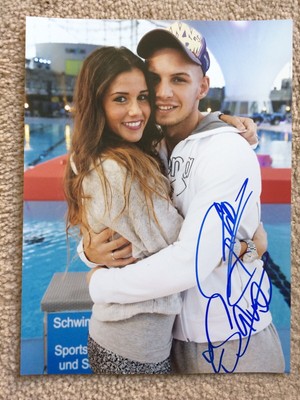 Pietro Lombardi Sarah Engels Original Autogramm 20 X 25 Cm Dsds Ebay