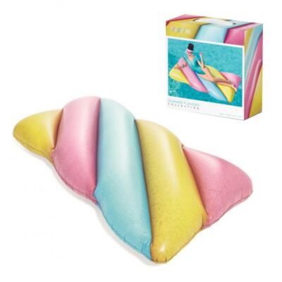 Bestway Luftmatratze Wasser Pool Luftbett Candy Lounge I-Beam bis 90kg 190cm Neu