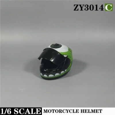 【ton】玩具 1:6 ZYTOYS ZY3014 Motorcycle Helmet Model Toy Fit 12'' Action