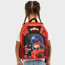 Miraculous Backpack Rucksack Book Bag Kids Bag School Bag PE Bag Sports Bag Red