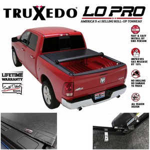 Truxedo Lo Pro Qt Roll Up Tonneau Cover 09 18 Dodge Ram 1500 5 7 Bed W O Rambox Ebay