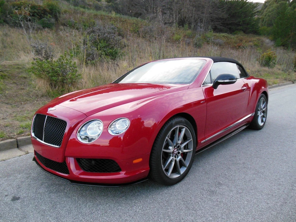 Alerón labial de parachoques delantero F/S estilo OE para Bentley Continental GT cupé 2012-2017 Foto 2 de 4