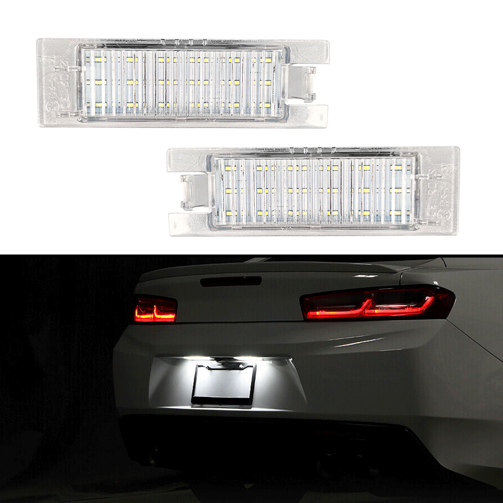 LED License Plate Light Rear Tag Lamp Assembly for 2014-2021