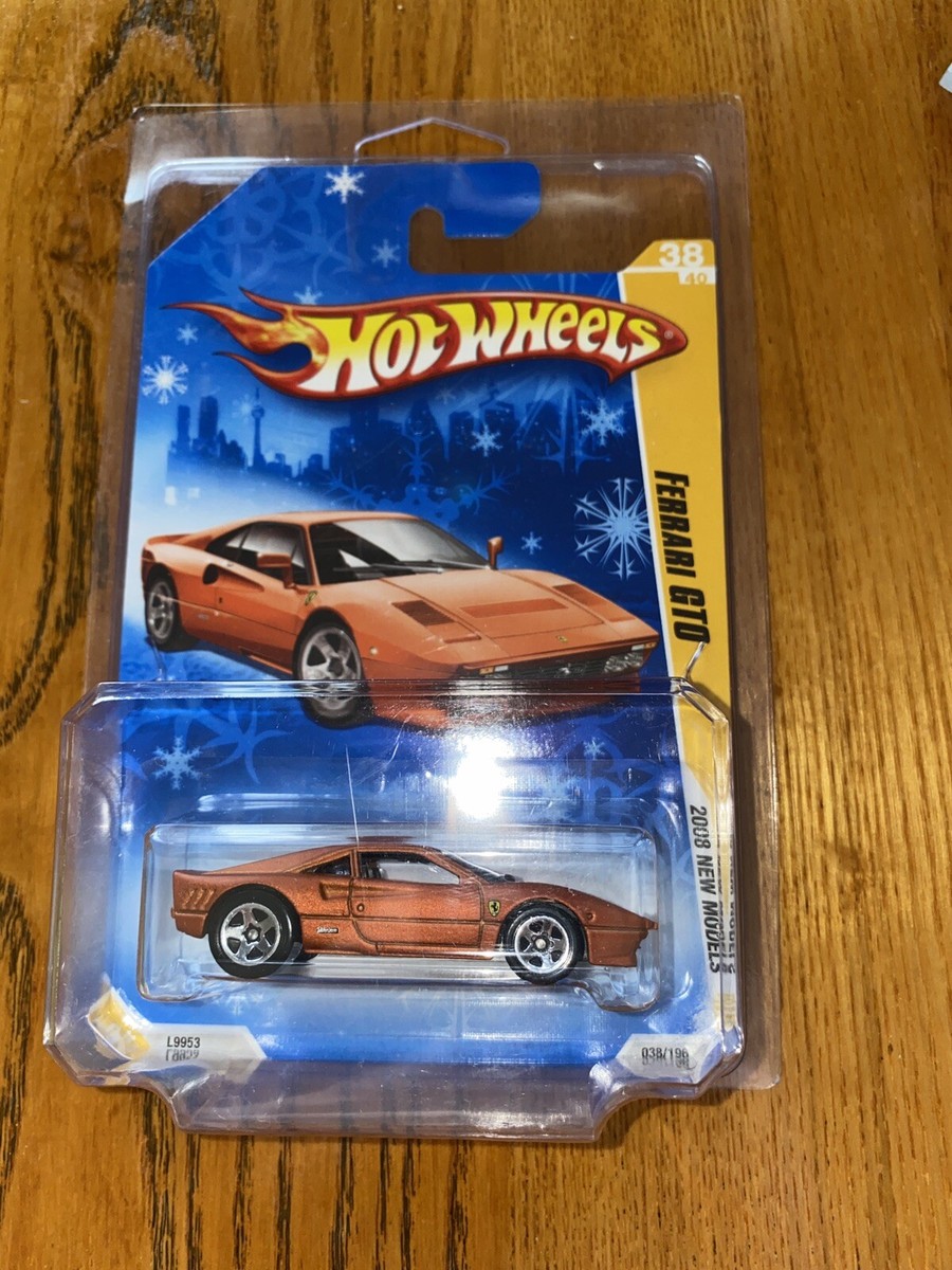 HOT WHEELS SNOWFLAKE CARD FERRARI GTO COPPER RARE SHIPPING NOW | eBay
