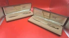 Vintage Cross Coca Cola 10k Gold Pen Set Lot x2 Coke Bottle Pens Cases & Manuals