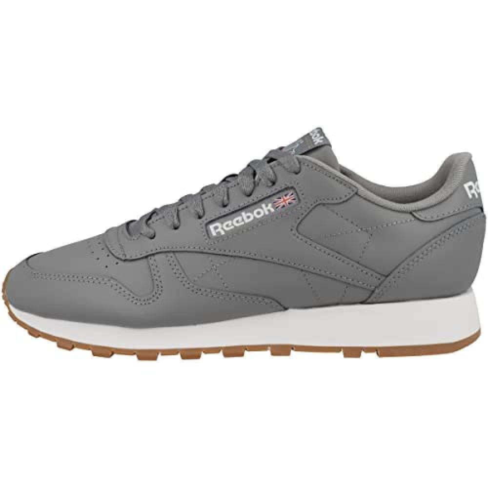 (TG. 40 EU) Reebok Classic Leather, Scarpe da ginnastica Unisex - Adulto, Pure G