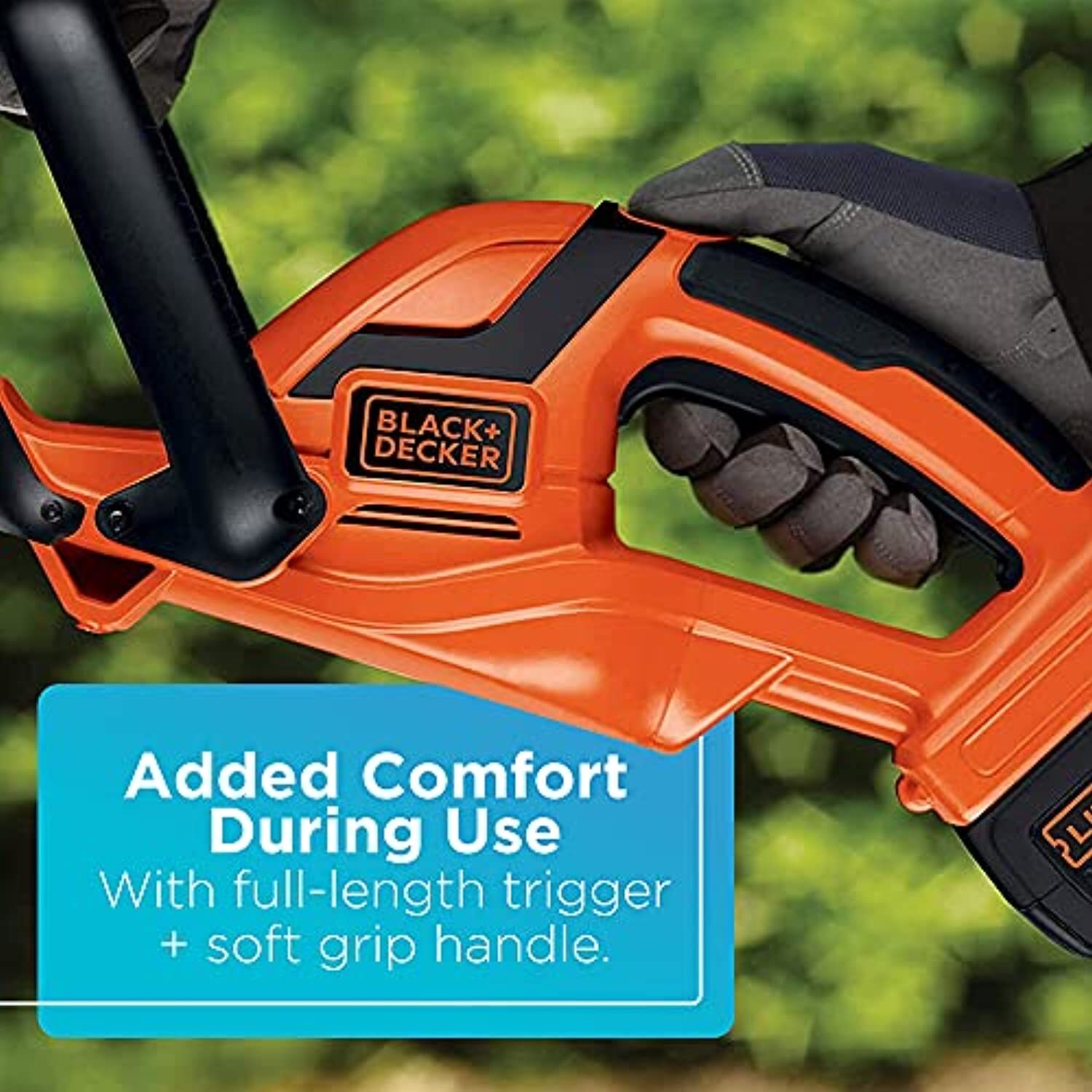 BLACK+DECKER 40V MAX Cordless Hedge Trimmer, 24-Inch (LHT2436)