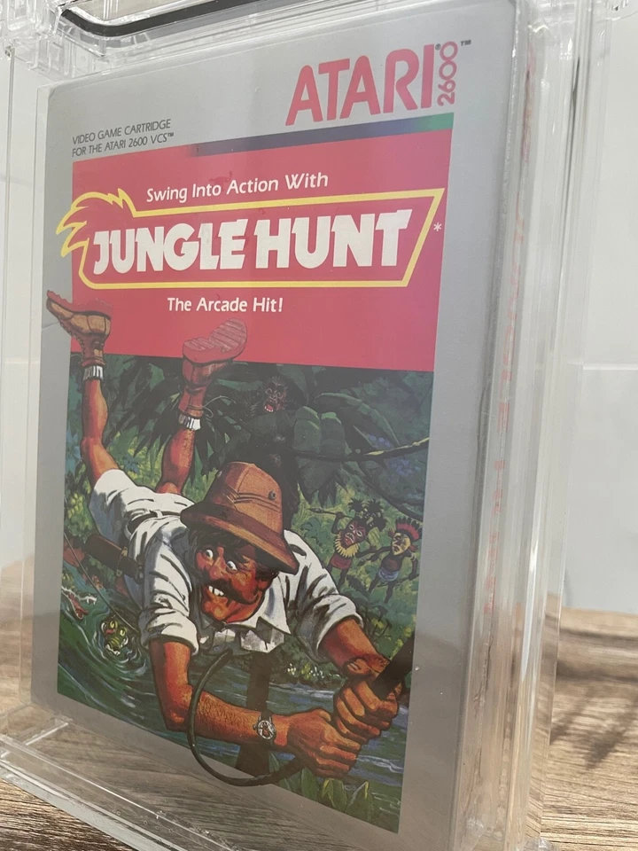 New Jungle Hunt Atari 2600 Sealed Video Game Wata Graded A++ Seal! 1988 RARE! - Image 2 of 4