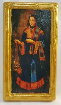 Saint Stephen San Stefano Orthodox and Catholic Art Wooden Plaque Icon