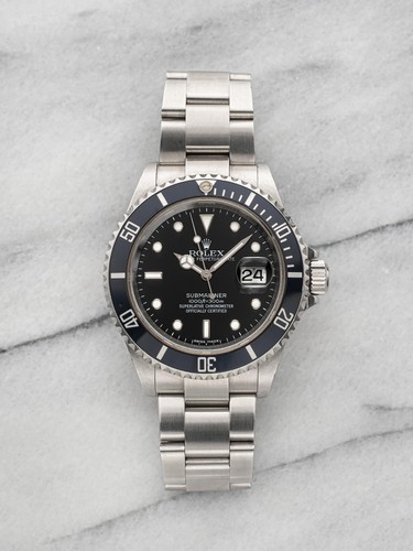 2008 Rolex Submariner 16610 Stainless Steel Black Dial Automatic 40mm