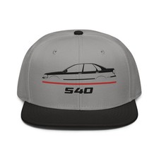 For S40 1996-2004 Fans Cap Car Graphic Snapback Hat Birthday Gift Racing Unisex