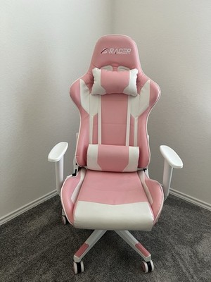 S-Racer Pink/White Gaming Chair