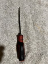 Snap-on Tools USA RED 5/16" Tip Soft Grip Flat Head Screwdriver SGD6BR