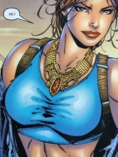 Lara Croft als Tomb Raider・Nr.  1・Fantasy Comics・Erstausgabe・D・©2000 Egmont・NM-