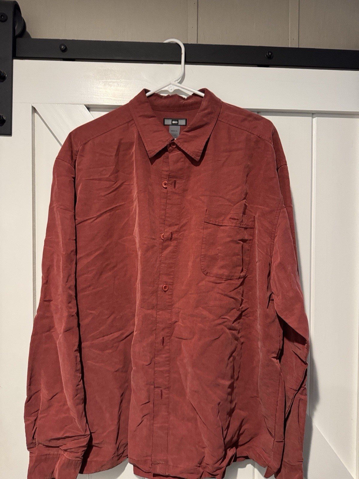 REI Men’s Long Sleeve Button Up Shirt