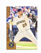 Josh Lindblom ~ 2020 Topps ~ Gold 0293/2020 #U-41