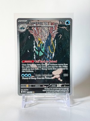 Clawitzer 141/132 Full Art Holo Illustration Rare Pokemon Mega Evolution NM