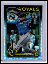 2024 Topps Chrome Logofractor Edition #117 Salvador Perez