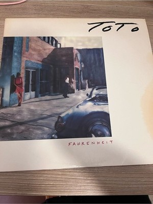 Toto   Fahrenheit Vinyl LP Record 1986 Columbia Tested & Working
