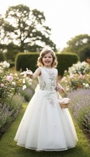 The Enchanted Garden Ball Gown Size: Age 5 Years Old