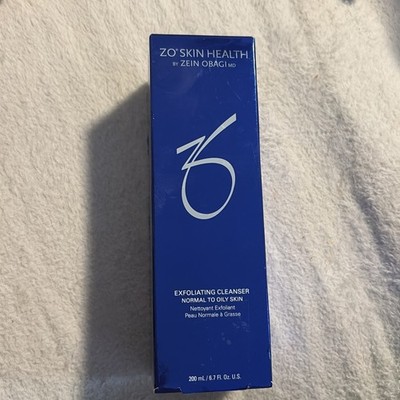 New ZO Skin Health Exfoliating Cleanser Normal to Dry Skin 6.7 FL Oz
