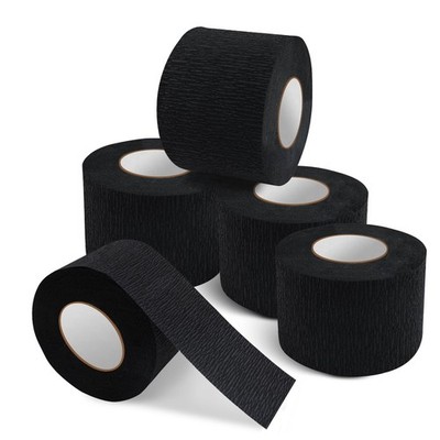 5 Rollos De Tiras De Papel De Barbero Desechables Para El Cuello, Envoltura - .
