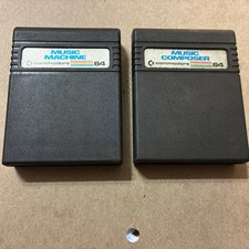 (2) GAMES COMMODORE 64 MUSIC MACHINE & COMPOS...