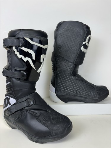 Fox Racing Youth Comp Motorcycle Boot Black Size Y 7 model 27689-001-7 - Bild 3 von 11