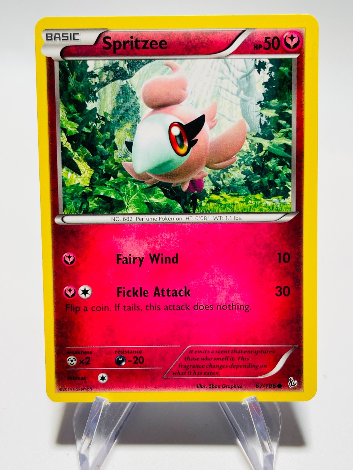 SPRITZEE 2014 Pokemon Flashfire Common POKÉMON 67/106
