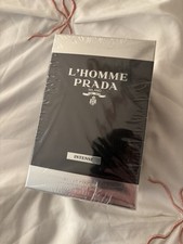 Prada L'Homme Intense Eau de Parfum 100ml Spray For Him - NEW. Men's EDP