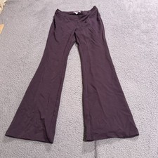 Urban Outfitters Pants Womens 6 Purple Cotton Blend Flare Leg High Waist