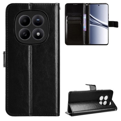 For XiaoMi Poco M8 5G, Classic Cover Flip Leather Wallet Stand Card Slots Case