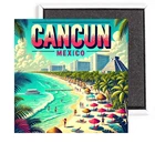 Cancun Mexico FRIDGE MAGNET travel souvenir