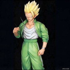 Figura de acción Super Saiyan Gohan de 30 cm - Estatua coleccionable de anime Dragon Ball Z
