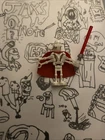 LEGO Star Wars General Grievous Minifigure sw0134 with Cape 7255 from 2005