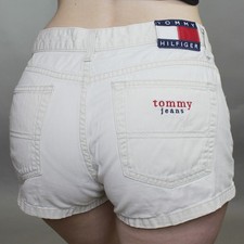 Vintage Y2k Low Rise Short Shorts by Tommy Jeans