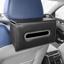 Car Tissue Holder - Backseat Napkin Tissue Organizer, Durable and Adjustable ...