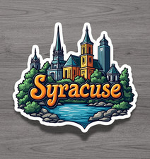 Syracuse New York Magnet or Sticker