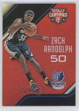2015-16 Panini Totally Certified Mirror Red 55/149 Zach Randolph #146 7i2