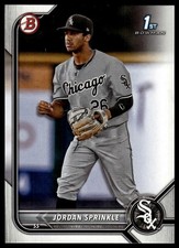 2022 Bowman Draft Jordan Sprinkle #BD-183