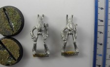 2 Epic 40K ELDAR DREADNOUGHTS Metal Aeldari Army War-Cry Banshee 1980s PB4