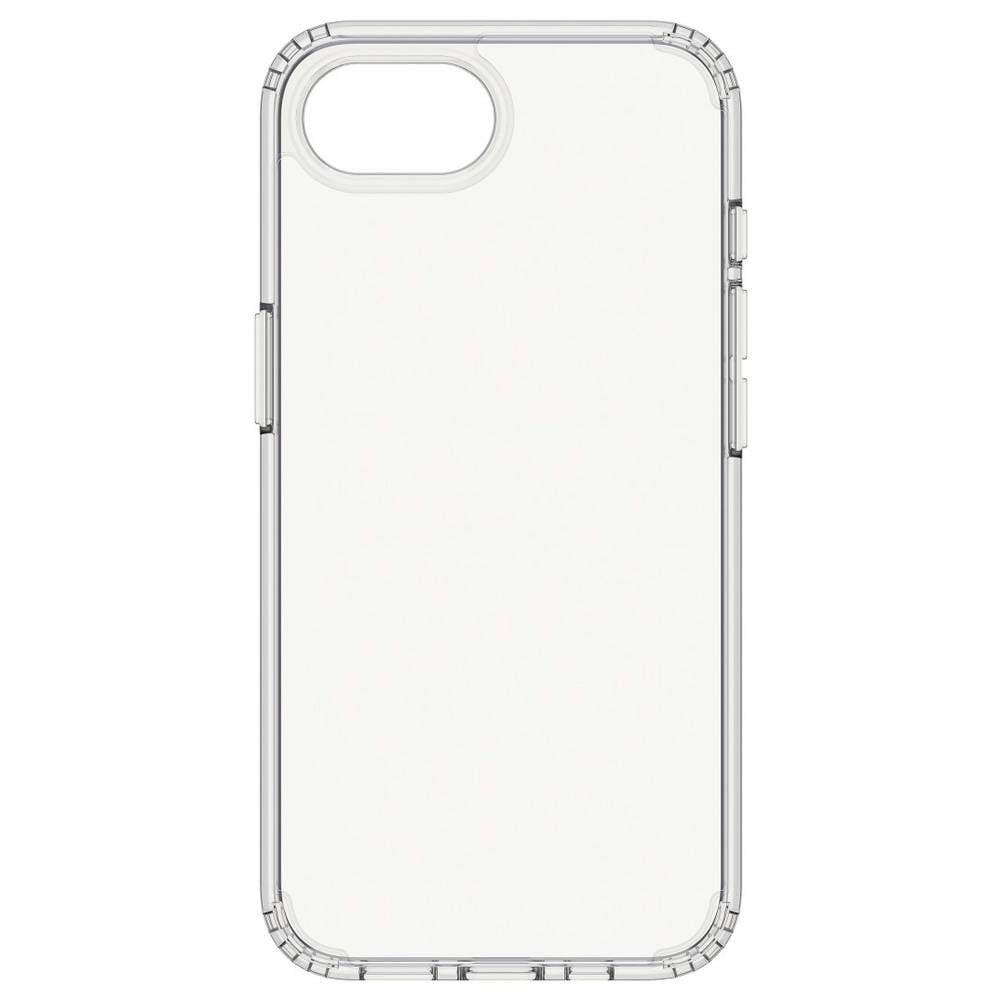 Coque transparente iPhone 16e Black Rock antichoc avec dos rigide