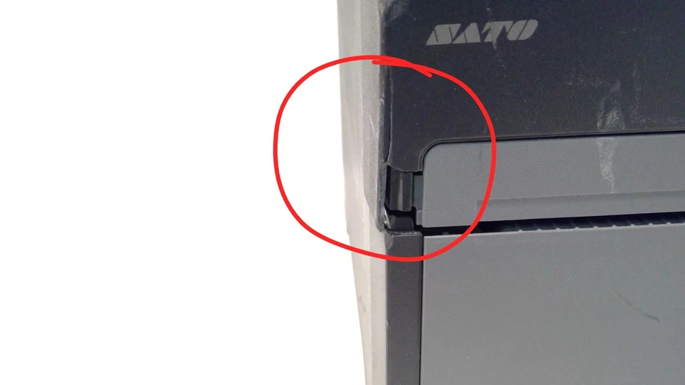 SATO CT4-LX Smart 4-inch Touchscreen business desktop thermal label printer-Read - Image 4 of 4