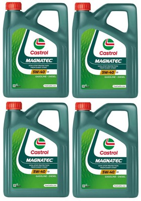 16l Castrol Magnatec C3 5W-40 Motoröl 4x4L BMW LL04, MB229.31/MB229.51/MB229.52