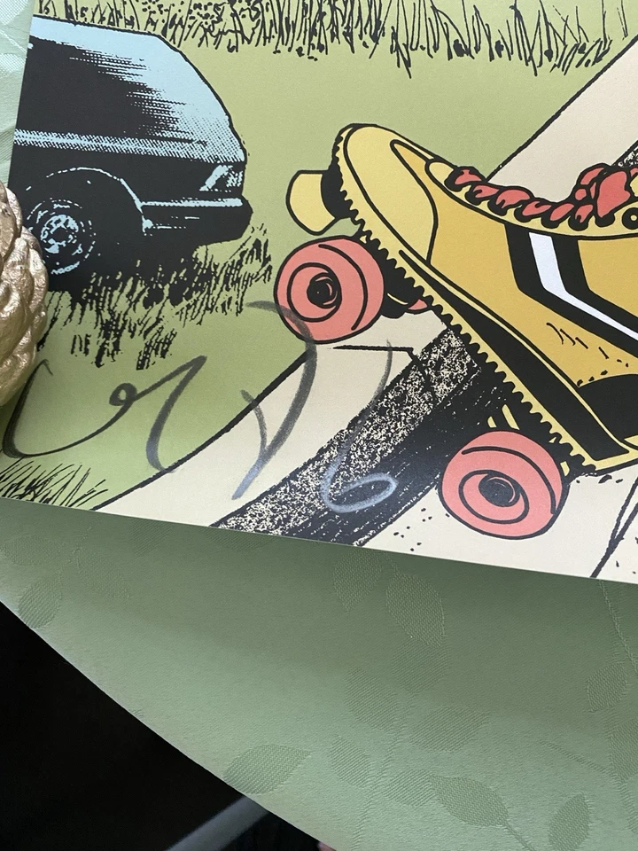 Impresión firmada talla de la pelea Foto 2 de 3