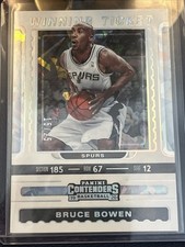 2019-20 Panini Contenders - Winning Ticket Bruce Bowen #28 /25 Ice 