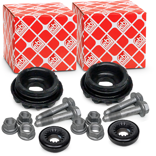 2X Febi Bilstein Federbeinlager Domlager Vorne VW Lupo 6X1 6E1 Polo 6N1 Seat-image