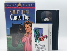 Shirley Temple: Curly Top (VHS w promotional insert, 1994) - Classic Family Film